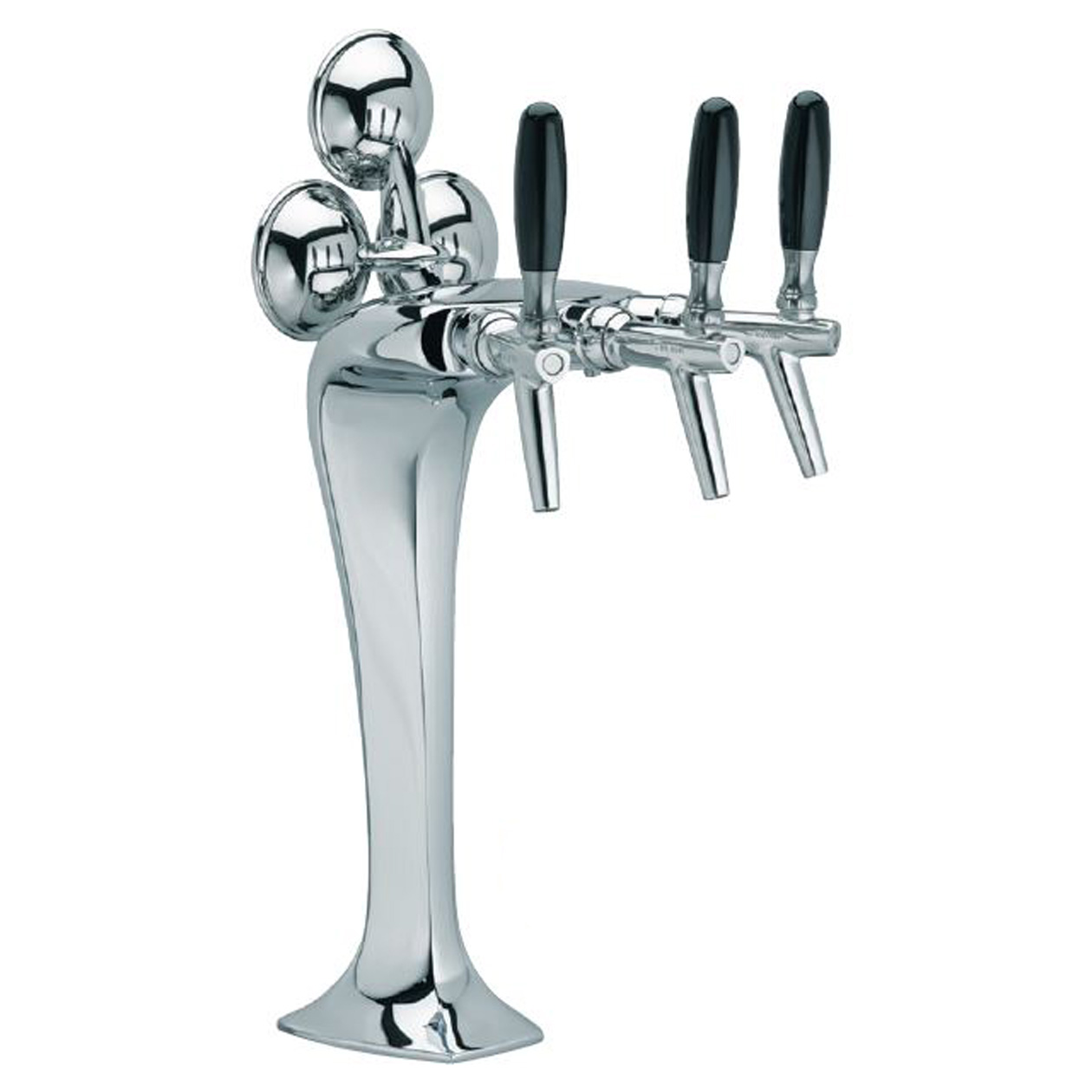 Cobra Plus Large 3 Tap Chrome with LED